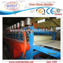 Machine de production de panneau de mousse de croûte de PVC de capacité élevée